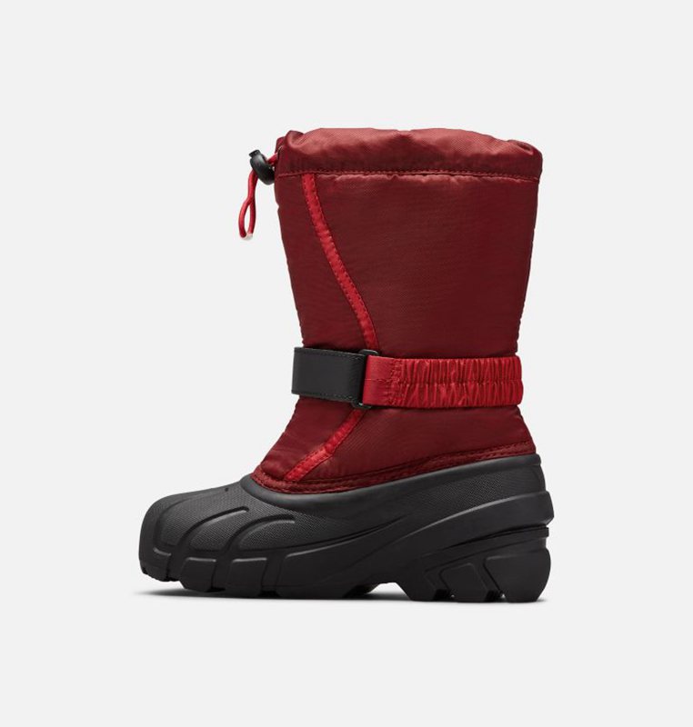 Sorel Çocuk Childrens Flurry™ - Kar Botu Kırmızı/Siyah - 756-TGHNEK